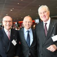 Silvio Bizzini (AMAG), Morten Hannesbo (AMAG) und Roland Ayer