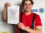 Silas Scherrer der Kestenholz Automobil AG hat sich für die SwissSkills 2023 qualifiziert